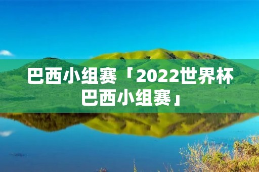 巴西小组赛「2022世界杯巴西小组赛」