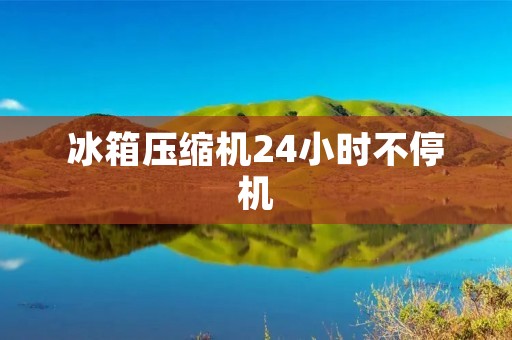 冰箱压缩机24小时不停机:为您解读冰箱制冷原理与性能优势 冰箱压缩机24小时不停机:为您解读冰箱制冷原理与性能优势