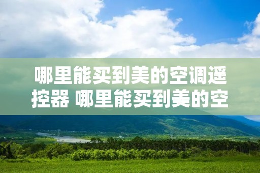 哪里能买到美的空调遥控器 哪里能买到美的空调遥控器配件 哪里能买到美的空调遥控器 哪里能买到美的空调遥控器配件