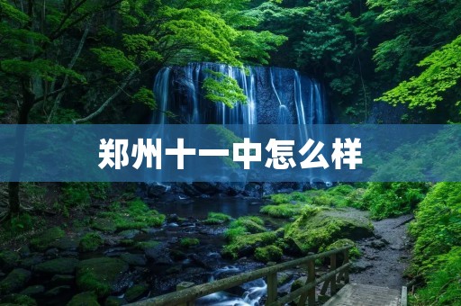 郑州十一中怎么样