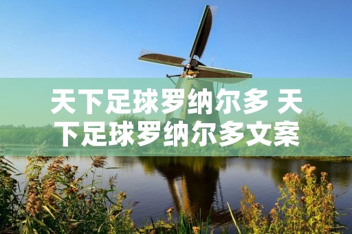 天下足球罗纳尔多 天下足球罗纳尔多文案
