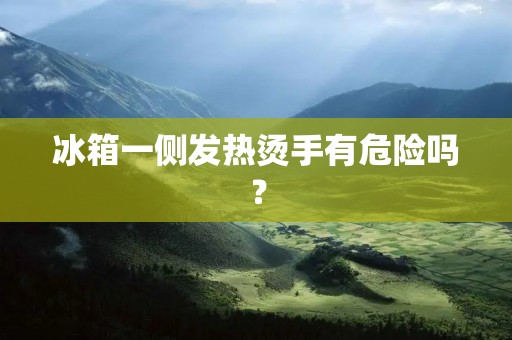 冰箱一侧发热烫手有危险吗? 冰箱一侧发热烫手有危险吗?