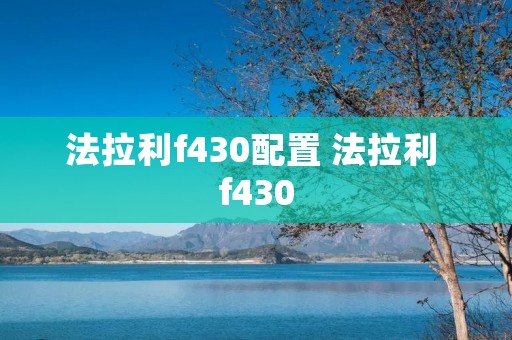 法拉利f430配置 法拉利 f430 法拉利f430配置 法拉利 f430
