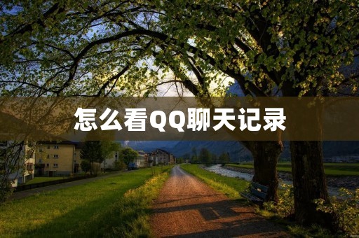 怎么看QQ聊天记录
