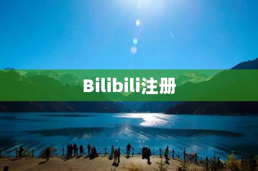 Bilibili注册:开启你的二次元世界之旅