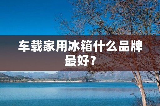 车载家用冰箱什么品牌最好？