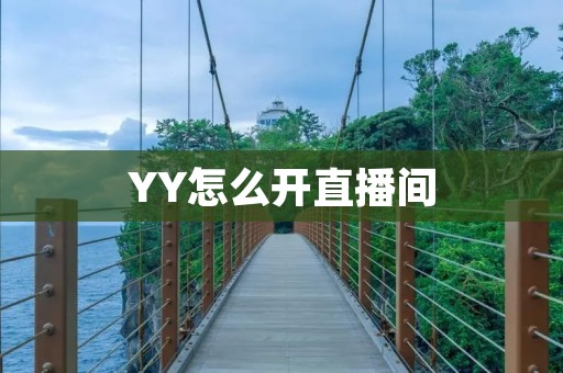 YY怎么开直播间