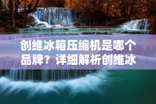 创维冰箱压缩机是哪个品牌？详细解析创维冰箱压缩机的品牌背景及特点