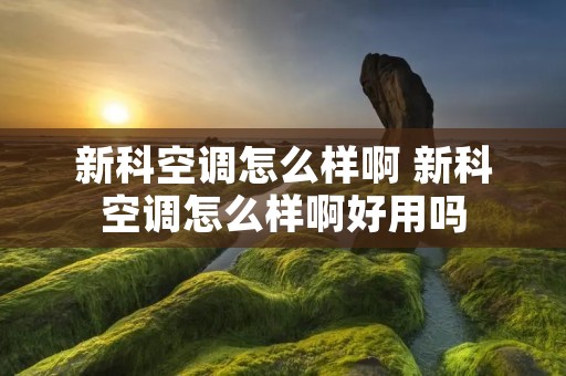 新科空调怎么样啊 新科空调怎么样啊好用吗