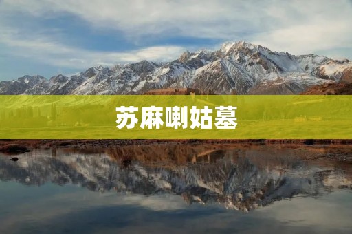 苏麻喇姑墓:一场沉睡千年的历史之旅