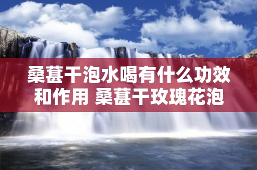 桑葚干泡水喝有什么功效和作用 桑葚干玫瑰花泡水喝有什么功效和作用 桑葚干泡水喝有什么功效和作用 桑葚干玫瑰花泡水喝有什么功效和作用