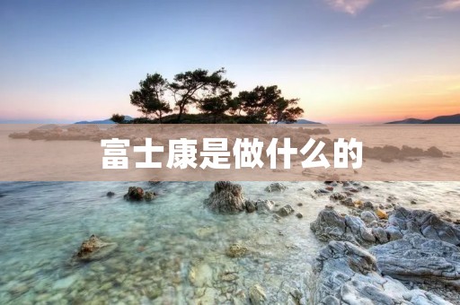 富士康是做什么的