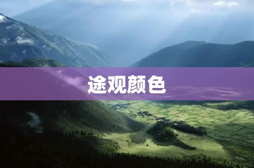 途观颜色:多彩世界中的炫目之选