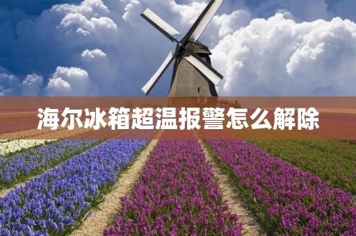 海尔冰箱超温报警怎么解除 海尔冰箱超温报警怎么解除
