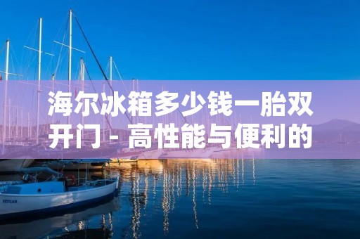海尔冰箱多少钱一胎**门 - 高性能与便利的完美结合