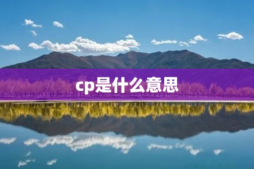 cp是什么意思