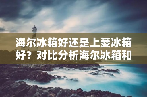 海尔冰箱好还是上菱冰箱好?对比分析海尔冰箱和上菱冰箱的优缺点 海尔冰箱好还是上菱冰箱好?对比分析海尔冰箱和上菱冰箱的优缺点