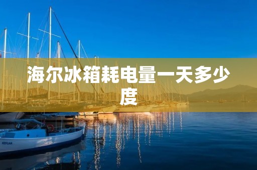 海尔冰箱耗电量一天多少度:详细解析 海尔冰箱耗电量一天多少度:详细解析