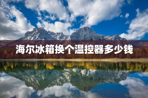海尔冰箱换个温控器多少钱