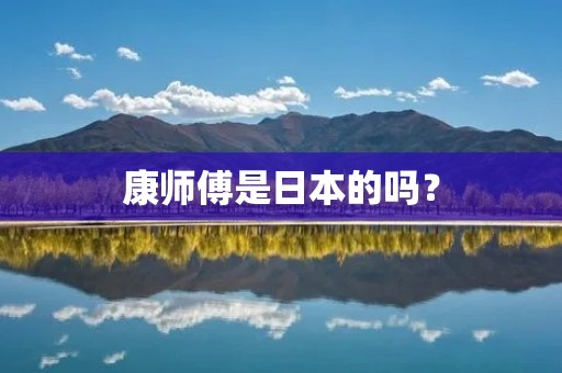 康师傅是日本的吗？
