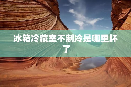 冰箱冷藏室不制冷是哪里坏了
