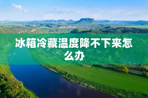 冰箱冷藏温度降不下来怎么办 冰箱冷藏温度降不下来怎么办