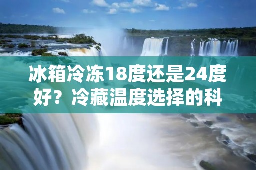 冰箱冷冻18度还是24度好？冷藏温度选择的科学依据与注意事项