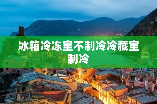 冰箱冷冻室不制冷冷藏室制冷：原因及解决方法