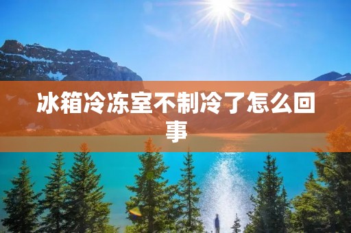 冰箱冷冻室不制冷了怎么回事