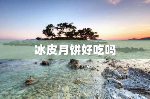 冰皮月饼好吃吗