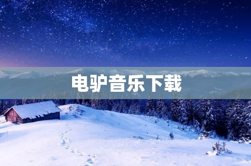 电驴音乐下载：畅享高品质音乐的最佳选择