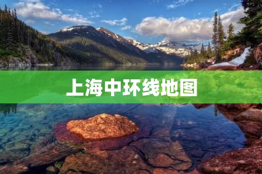 上海中环线地图：探索魔都的交通枢纽