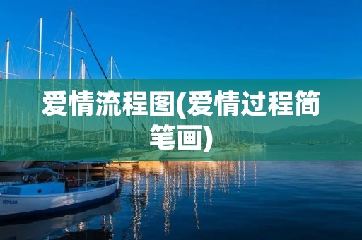 爱情流程图(爱情过程简笔画)
