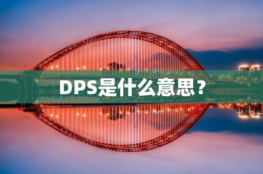 DPS是什么意思？