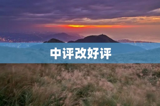 中评改好评：如何通过中评改善用户体验和提升产品质量
