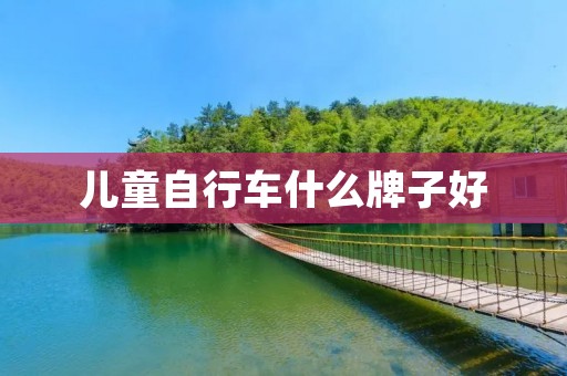 儿童自行车什么牌子好 儿童自行车什么牌子好