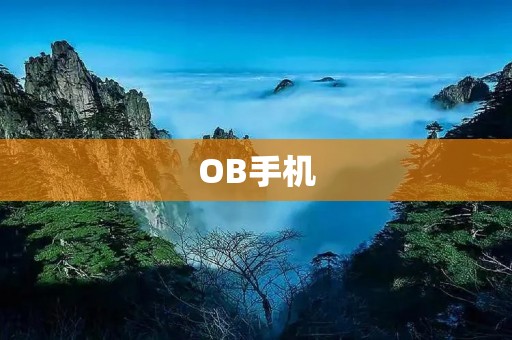 OB手机:颠覆手机行业的黑马 OB手机:颠覆手机行业的黑马