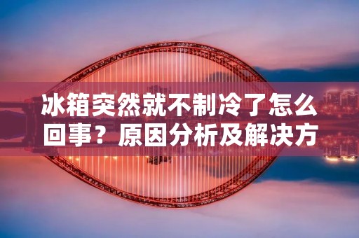 冰箱突然就不制冷了怎么回事？原因分析及解决方法