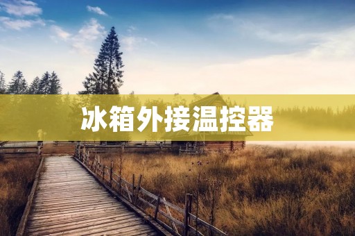 冰箱外接温控器:是对冰箱好还是不好? 冰箱外接温控器:是对冰箱好还是不好?