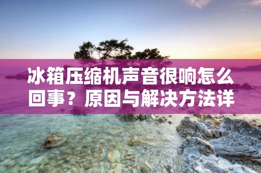 冰箱压缩机声音很响怎么回事?原因与解决方法详解 冰箱压缩机声音很响怎么回事?原因与解决方法详解