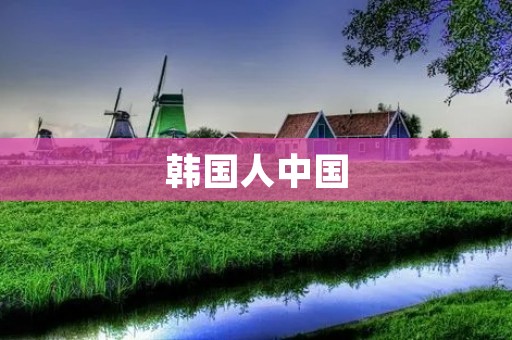 韩国人中国：探索韩国文化在中国的传播与影响
