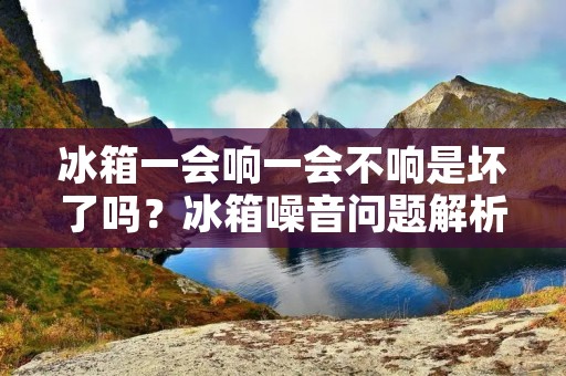 冰箱一会响一会不响是坏了吗?冰箱噪音问题解析 冰箱一会响一会不响是坏了吗?冰箱噪音问题解析