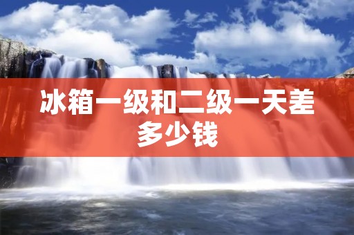 冰箱一级和二级一天差多少钱:详细解析冰箱价格差异 冰箱一级和二级一天差多少钱:详细解析冰箱价格差异