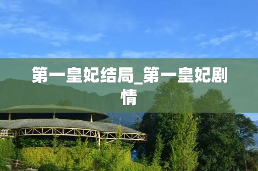 第一皇妃结局_第一皇妃剧情