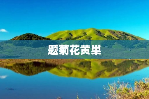 题菊花黄巢:诗与历史的交融 题菊花黄巢:诗与历史的交融