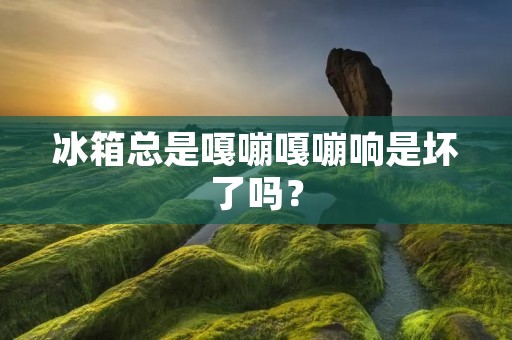 冰箱总是嘎嘣嘎嘣响是坏了吗？