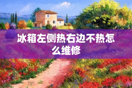 冰箱左侧热右边不热怎么维修