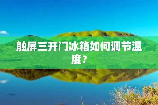 触屏三开门冰箱如何调节温度? 触屏三开门冰箱如何调节温度?