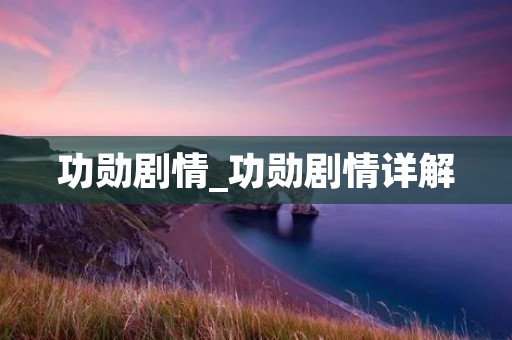 功勋剧情_功勋剧情详解