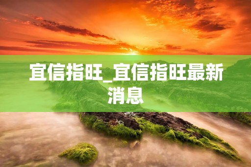 宜信指旺_宜信指旺最新消息 宜信指旺_宜信指旺最新消息